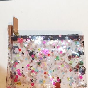 J Crew Makeup Confetti Bag